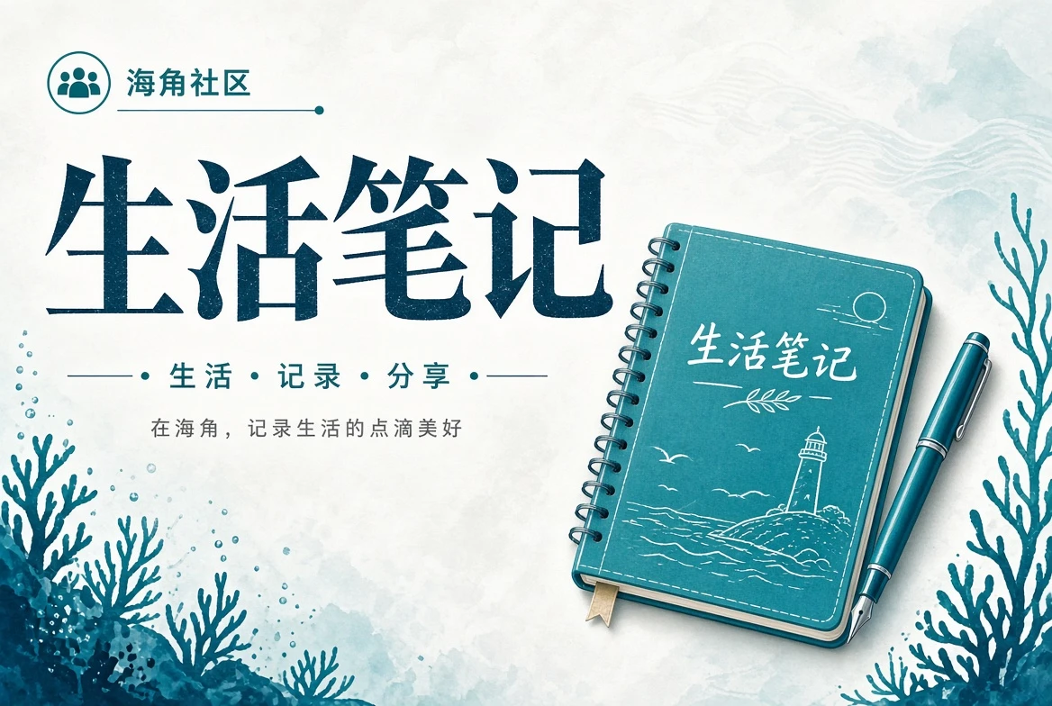日常手札与生活记录画面